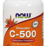 NOW Foods Vitamin C-500 Chewable, Cherry-Berry - 100 tabs