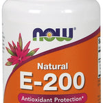 NOW Foods Vitamin E-200 - Natural (Mixed Tocopherols) - 100 softgels