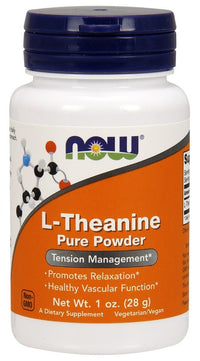 NOW Foods L-Theanine, Pure Powder - 28g