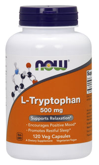 NOW FoodsL-Tryptophan, 500mg - 120 vcaps