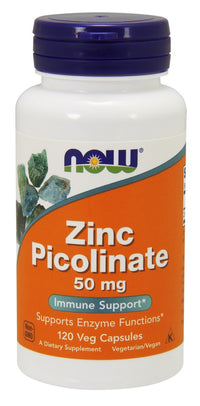 NOW Foods Zinc Glycinate - 120 softgels