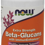 NOW Foods Beta-Glucans with ImmunEnhancer, Extra Strength - 60 vcaps