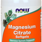 NOW Foods Magnesium Citrate Softgels - 180 softgels
