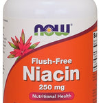 NOW Foods Niacin Flush-Free, 250mg - 180 vcaps