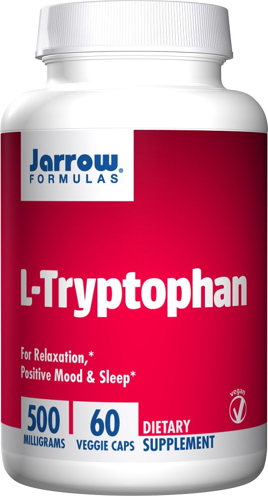 Jarrow Formulas L-Tryptophan, 500 mg - 60 vcaps