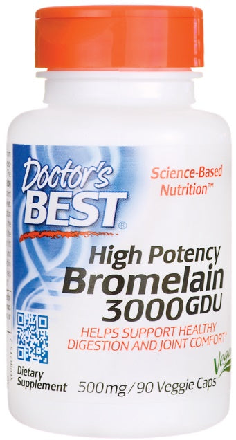 doctor's best high potency bromelain to support healthy digestion