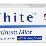 NOW Foods XyliWhite, Platinum Mint Toothpaste Gel w/Baking Soda - 181g