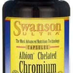 Swanson Albion Chelated Chromium 200mcg – Metabolism Support for Better Health | 180 Capsules