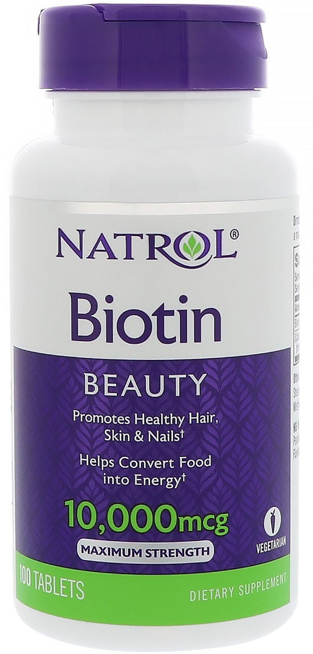 Garden of Life Biotin, 10000mcg - 100 tabs