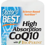 doctor's best high absorption coq10 100mg 60 veggie caps