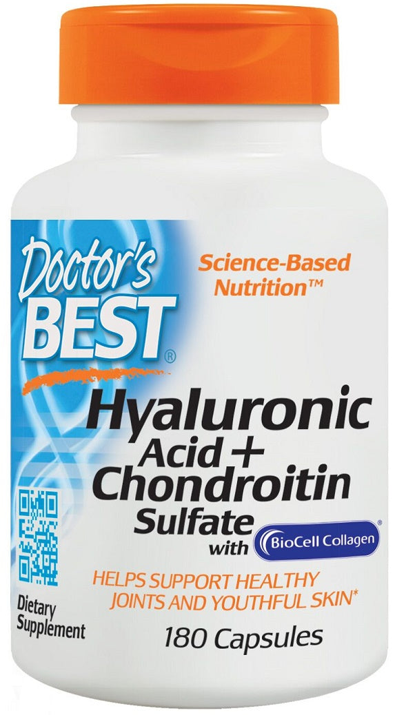 doctor's best hyaluronic acid + chondroitin sulfate to support healthy joints