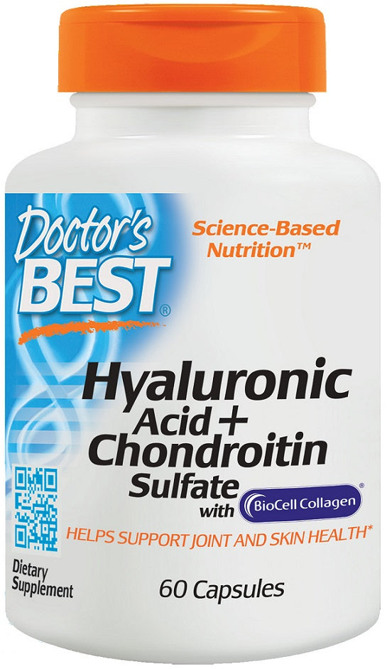 doctor's best hyaluronic acid + chondroitin sulfate to support joint health