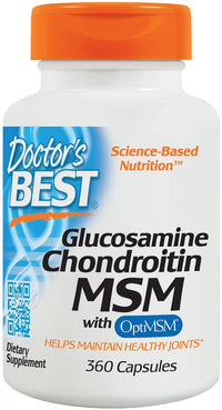 doctor's best glucosamine chondroitin msm maintaining healthy joints