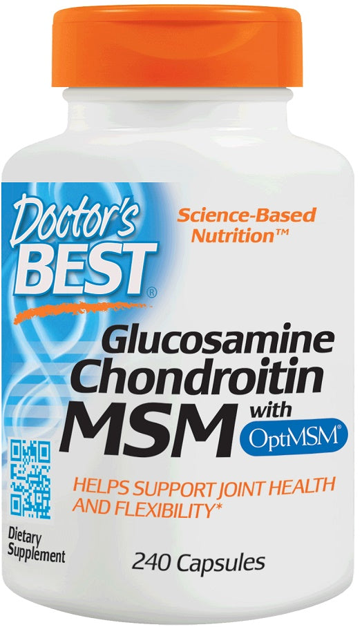 doctor's best glucosamine chondroitin msm to support joint health 