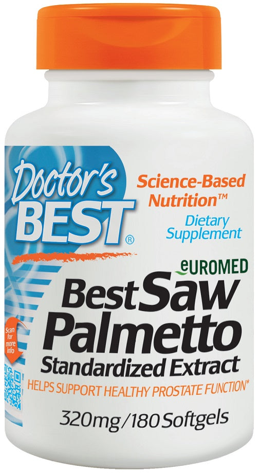 doctor's best bestSaw palmetto for healthy prostate support