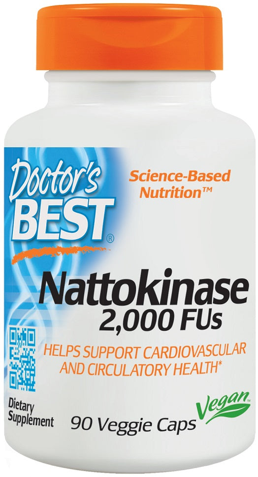 doctor's best nattokinase 90 caps to support heart health