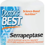 doctor's best serrapeptase to support healthy sinuses
