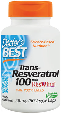 doctor's best trans-resveratrol with polyphenols