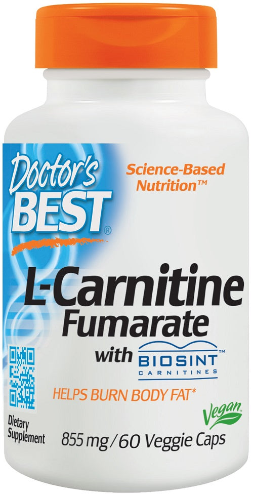 doctor's best l-carnitine fumarate with biosint to burn body fat