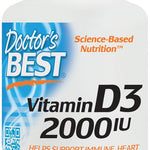 doctor's best vitamin d3 2000iu to support immune and heart health