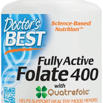 doctor's best fully active folate 400 90 caps