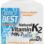 doctor's best natural vitamin k2 mk-7 for heart health