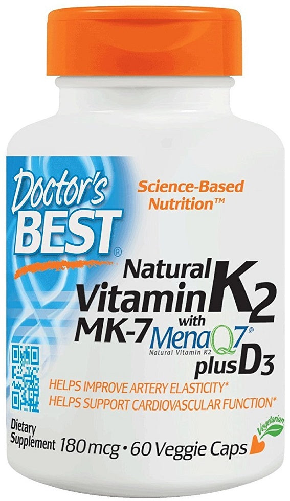 doctor's best natural vitamin k2 mk-7 for heart health