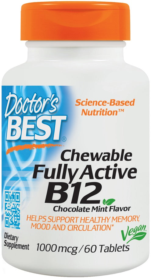 doctor's best chewable fully activve b12 1000mc