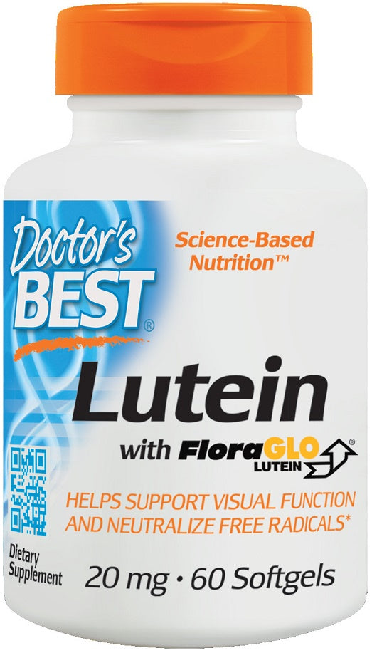 doctor's best lutein with floraglo to support visual function