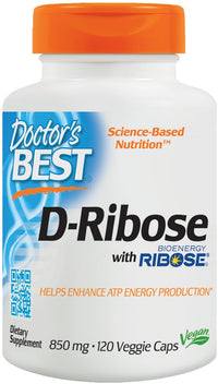 doctor's best d-ribose with bioenergy to enhance energy production