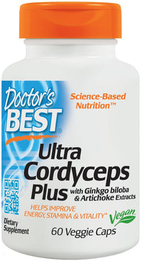 doctor's best ultra cordyceps plus to improve energy and stamina