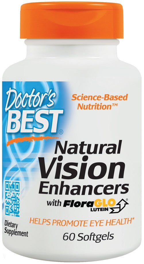 doctor's best natural vision enhancers with floraglo to promote eye health