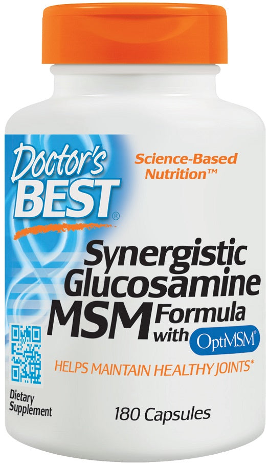 doctor's best synergistic glucosamine msm formula for healthy joints