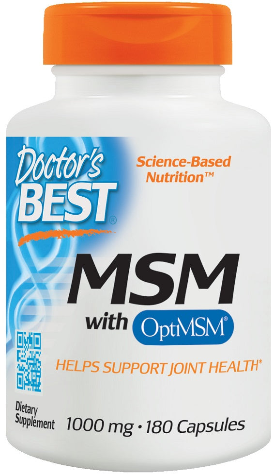 doctor's best msm with optimsm 1000mg 