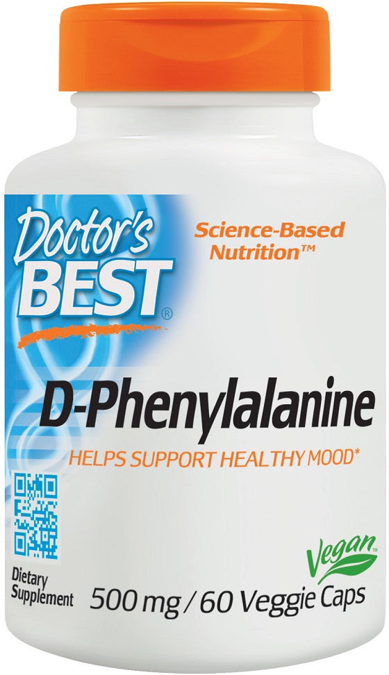 doctor's best d-phenylalanine to support healthy mood