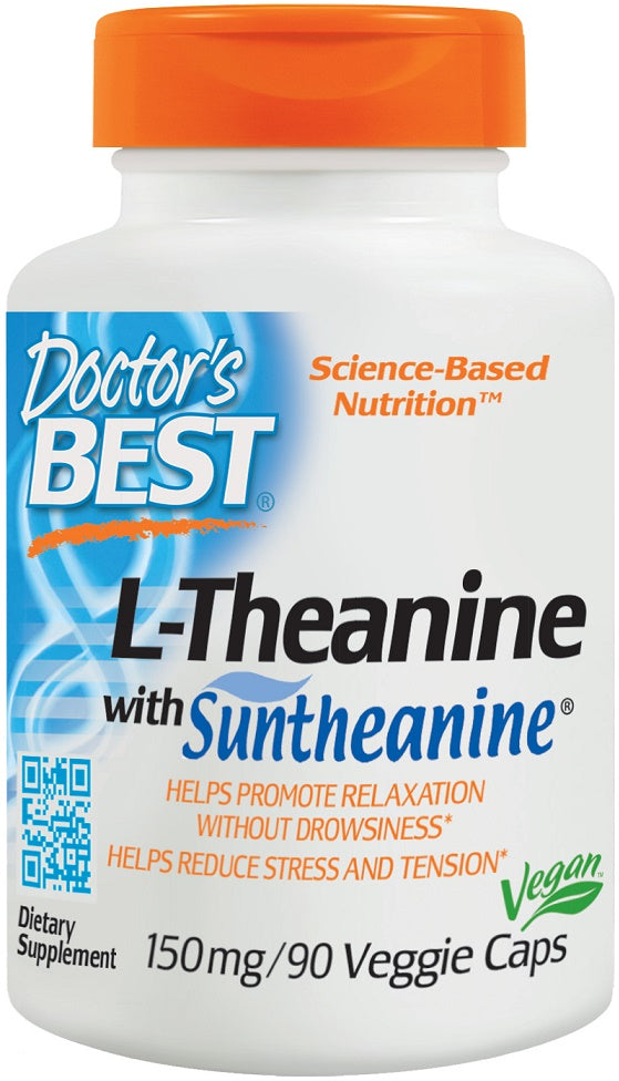 doctor's best l-theanine with suntheanine to reduce stress