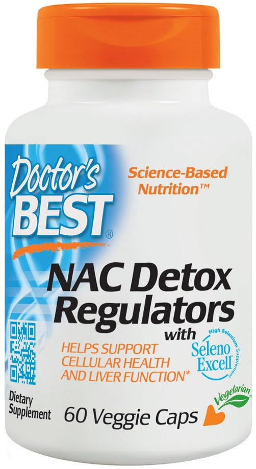 doctor's best nac detox regulators to support cell health