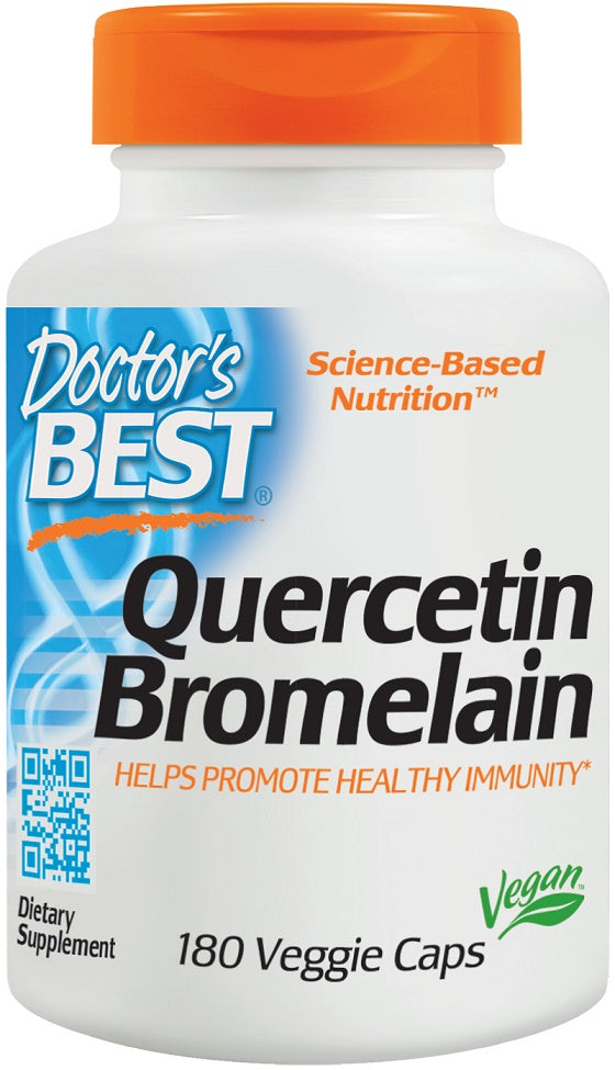 doctor's best quercetin bromelain for healthy immunity