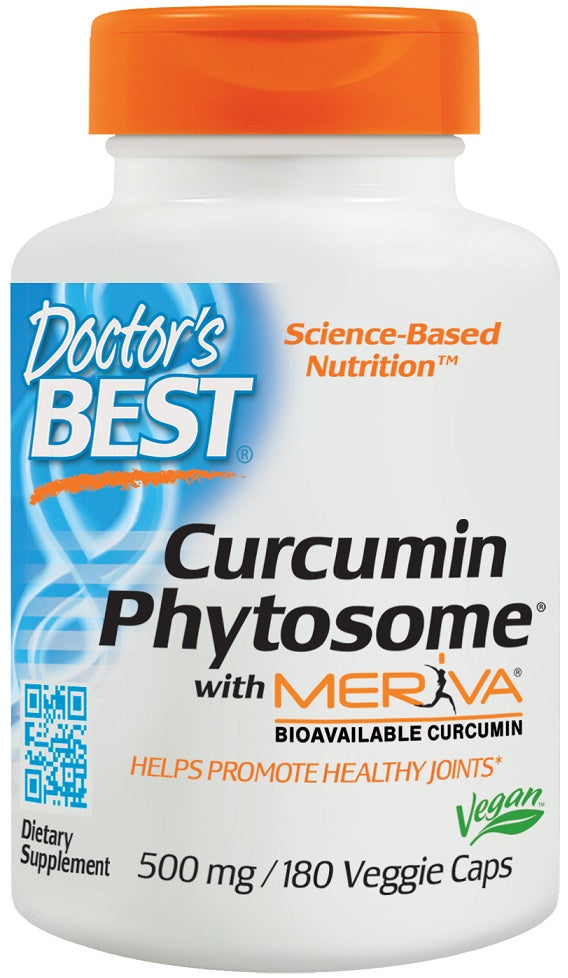 doctor's best circumin phytosome with meriva to promote healthy joints 500mg