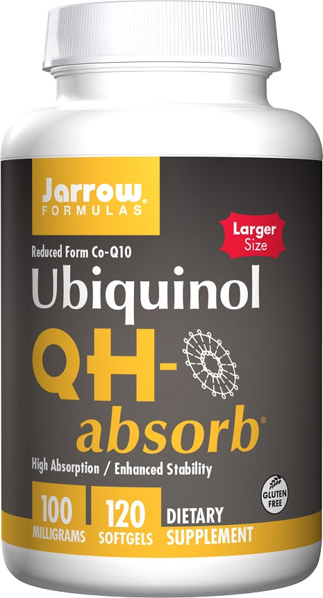 Jarrow Formulas Ubiquinol QH-absorb, 100mg - 120 softgels