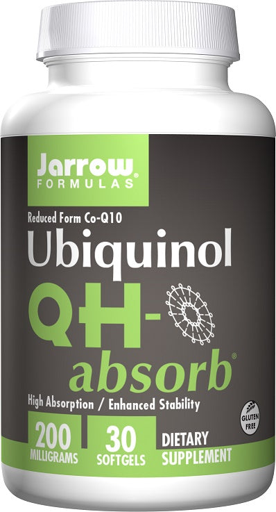 Jarrow Formulas Ubiquinol QH-absorb, 200mg - 30 softgels