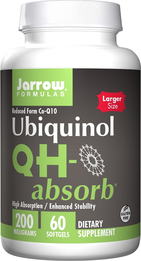 Jarrow Formulas Ubiquinol QH-absorb, 200mg - 60 softgels