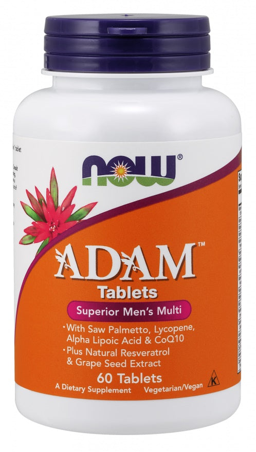Boost Men’s Health with ADAM Multi-Vitamin – 60 Tablets of Essential Nutrients
