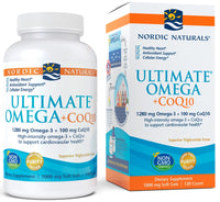 Nordic Naturals Ultimate Omega + CoQ10, 1280 mg - 120 softgels
