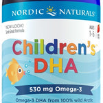 Nordic Naturals Children's DHA, 530mg Omega-3 (Strawberry) - 473 ml.