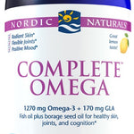 Nordic Naturals Complete Omega, 1270mg Lemon - 473 ml