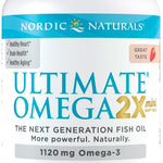 Nordic Naturals Ultimate Omega 2X Mini, 1120mg Strawberry - 60 mini softgels