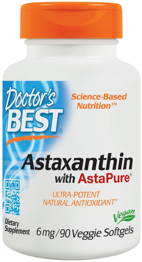 doctor's best astaxanthin with astapure natural antioxidant