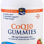Nordic Naturals CoQ10 Gummies, 100mg Strawberry - 60 gummies