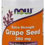NOW Foods Grape Seed, 250mg Extra Strength - 90 vcaps